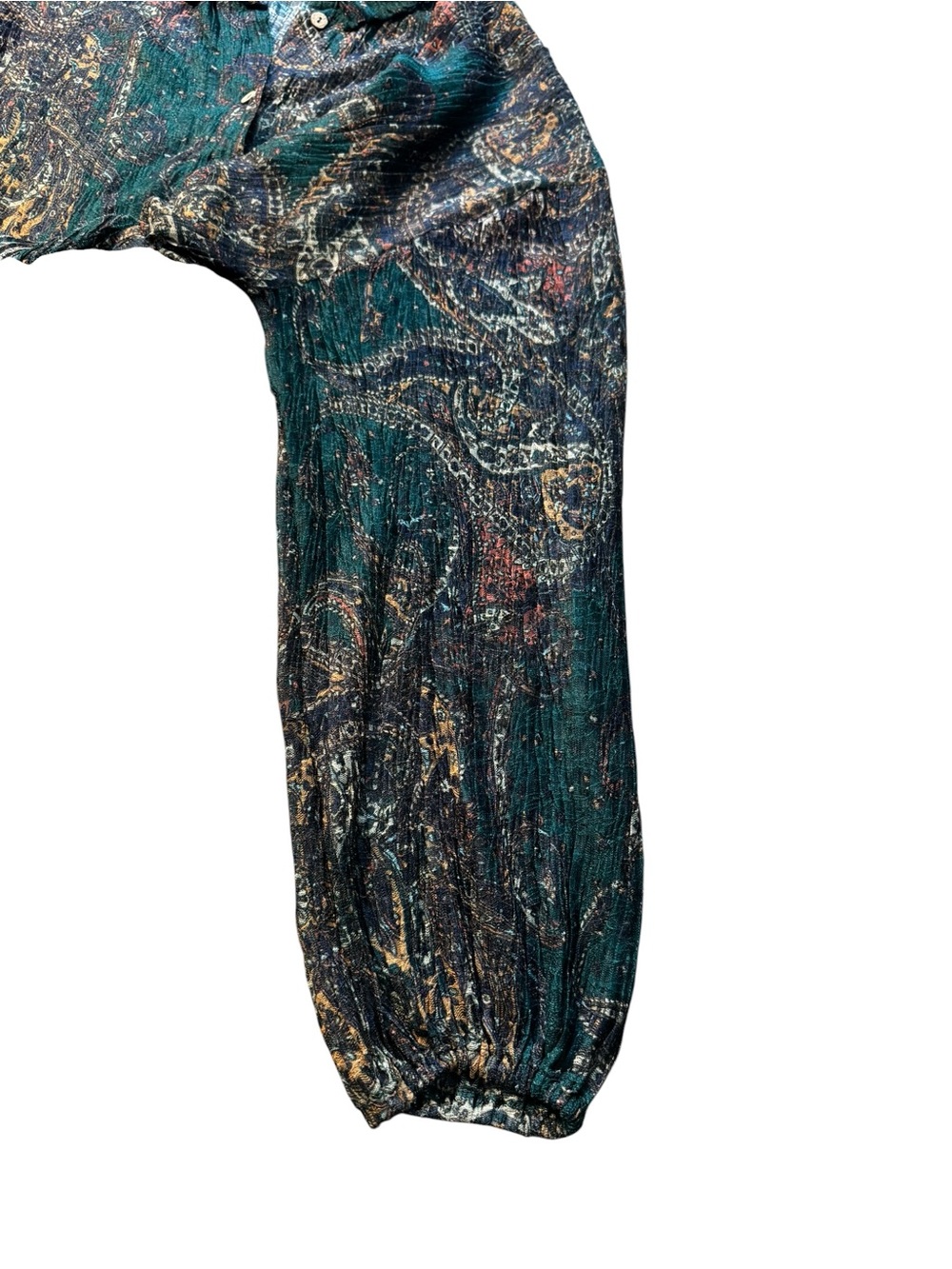 Free People My Best Top Sheer Paisley Tunic size XL - Picture 6 of 11